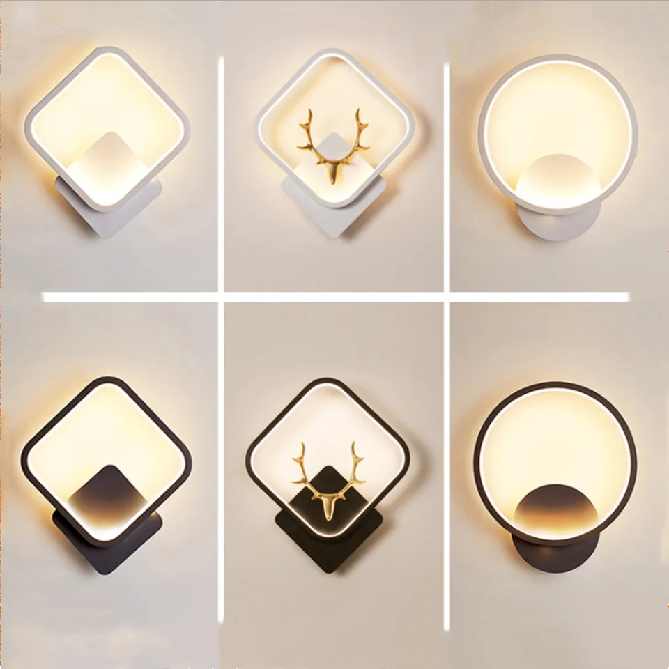 Modern Bedroom Living Room Hotel Home Aluminum Decorative Spotlight LED Outdoor Wall Lamp