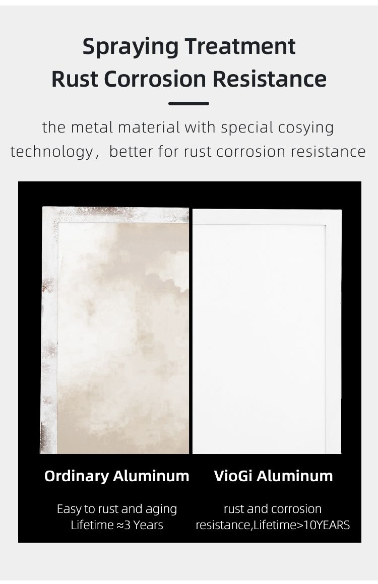 Modern New Design Hot Sale Office Backlit LED Flat Panel Light 60W 120lm/W 600X1200mm 2X4FT Aluminum Frame LED Panel Light