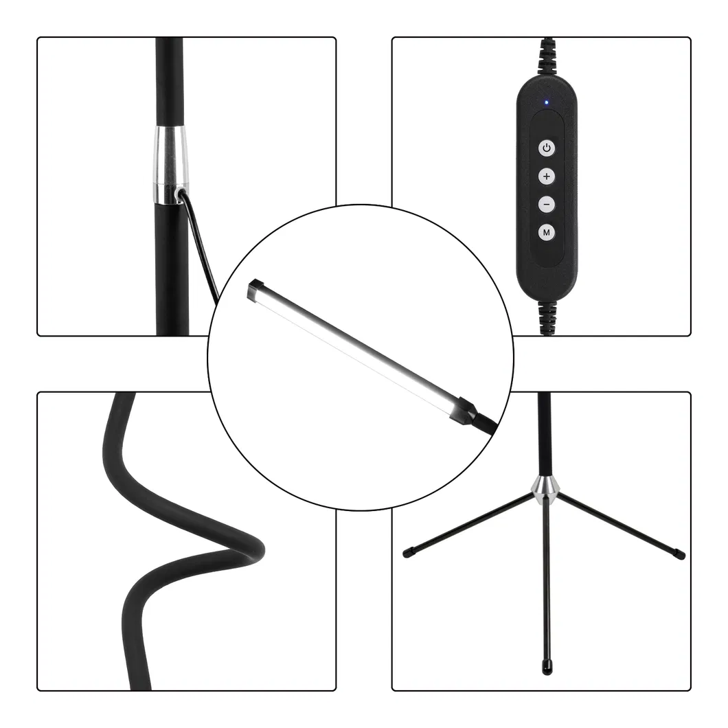 Morden LED Standing / Floor Lamp for Bedroom, Tri Pod Floor Lamp