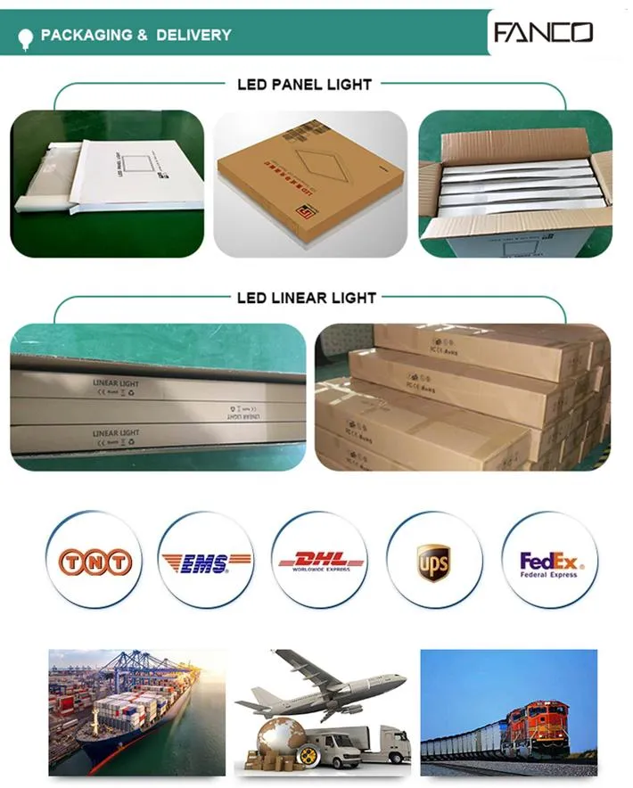 New Design Recessed Sidelit Ultra Slim LED Panel Light 40W SMD2835 for Office Square Ceiling Panel Light