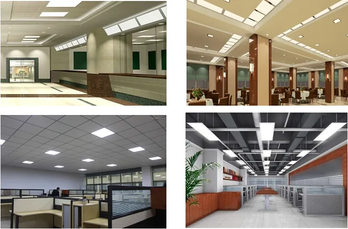 Office Lighting High Brightness UL Dlc Approval LED Panel Light 60X60 CCT LED Ceiling Panels Lamp 2X2 2X4 Panel Light