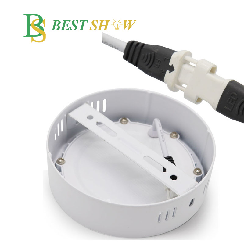 PF>0.9 6watt 12watt 18watt 24watt PIR Motion Sensor Round Square LED Panel Light