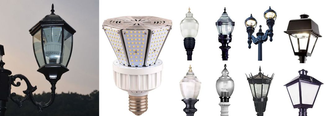 Photocell Sensor IP66 30W 40W 50W 80W LED Post Top Retrofit
