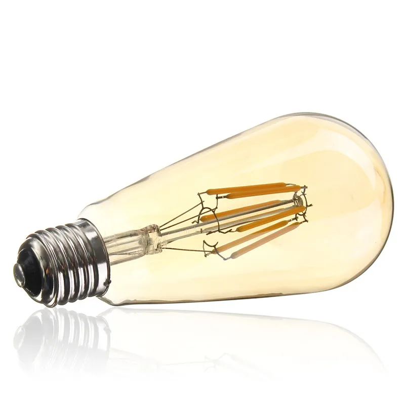 St64 LED Filament Bulb Energy Saving Lamp 2W LED Bulb Light with Ce RoHS