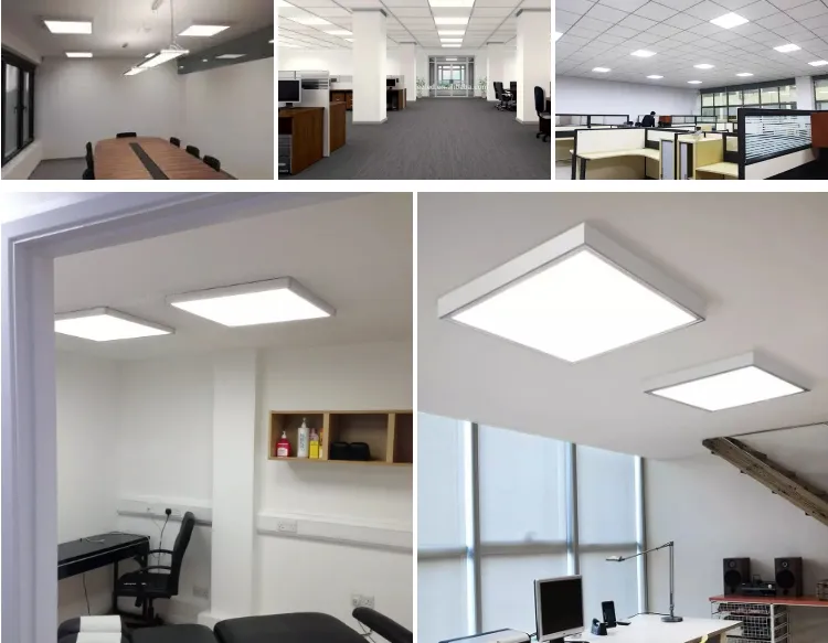 Surface Mounted LED Panel Frame Kit for 600*600 620*620 LED Panel