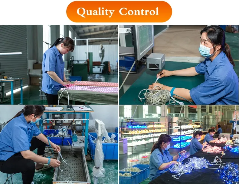 Twinkle Decoration LED Waterfall Holiday Festival Light Outdoor Decoration LED String Light