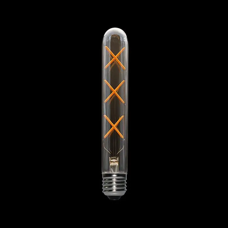 Warm White 2200K 3500K T30 185mm Filament Bulb Dimmable