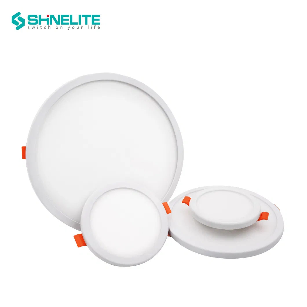 Warm White/Day White/Cool White Slim Round LED Panel